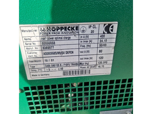 Elektrische heftruck, linde, e48p, 2010 - afbeelding 2 van  34