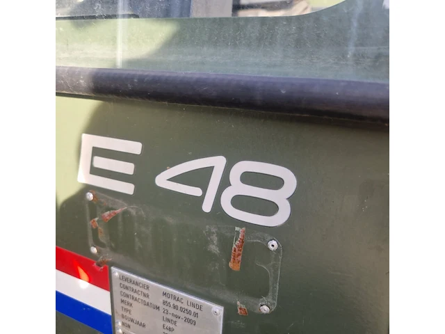 Elektrische heftruck, linde, e48p, 2010 - afbeelding 3 van  34