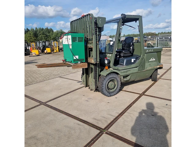 Elektrische heftruck, linde, e48p, 2010 - afbeelding 1 van  34