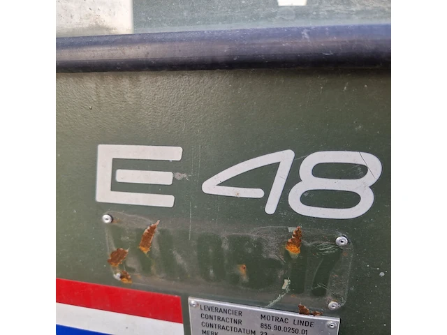 Elektrische heftruck, linde, e48p, 2010 - afbeelding 10 van  40