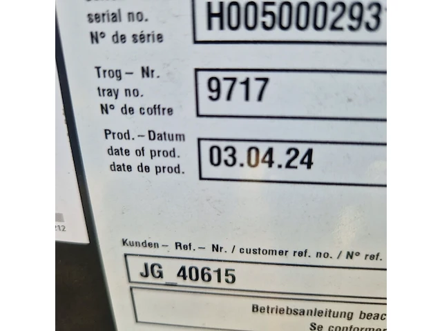 Elektrische heftruck, linde, e48p, 2010 - afbeelding 26 van  40