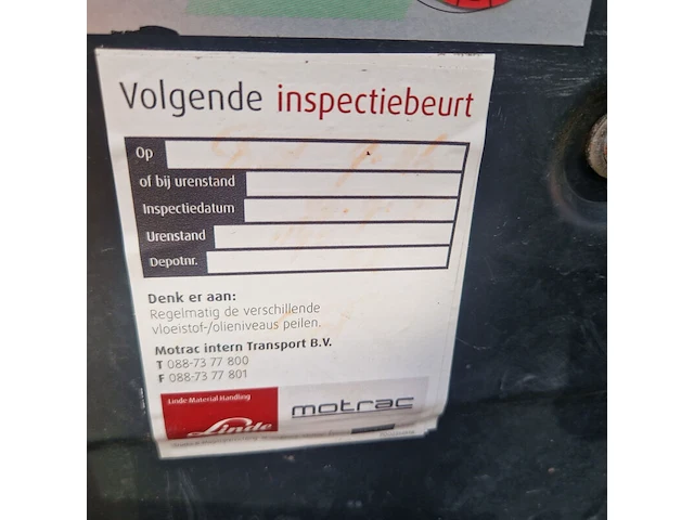 Elektrische heftruck, linde, e48p, 2010 - afbeelding 29 van  40