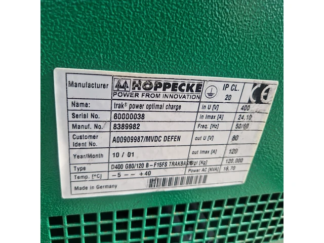 Elektrische heftruck, linde, e48p, 2010 - afbeelding 39 van  40