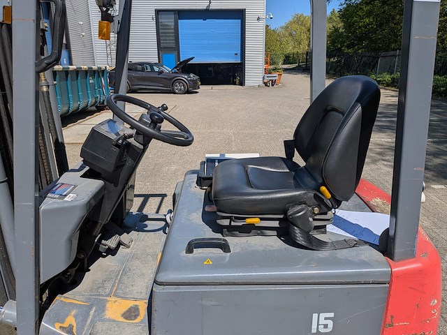 Elektrische heftruck, nichiyu, fbt15pn-60bc-470msf, 1998 - afbeelding 8 van  27