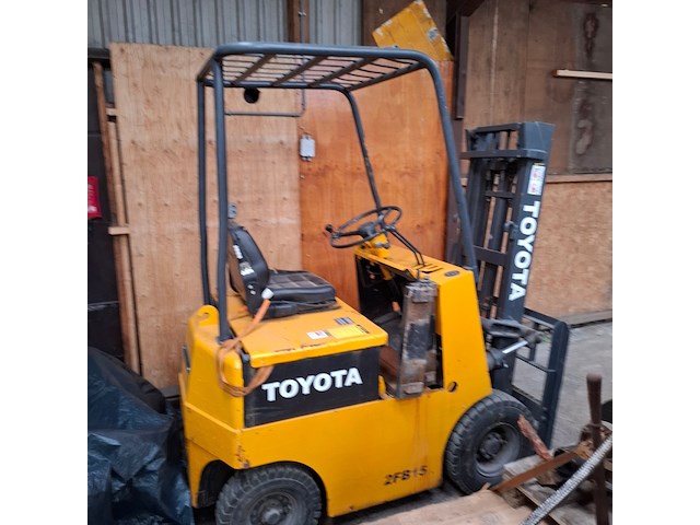 Elektrische heftruck, toyota, 2fb15 - afbeelding 4 van  11