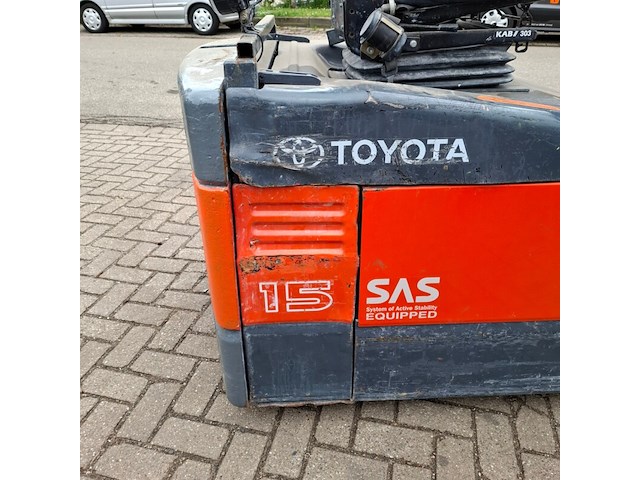 Elektrische heftruck, toyota, 7fbef15, 2008 - afbeelding 6 van  18