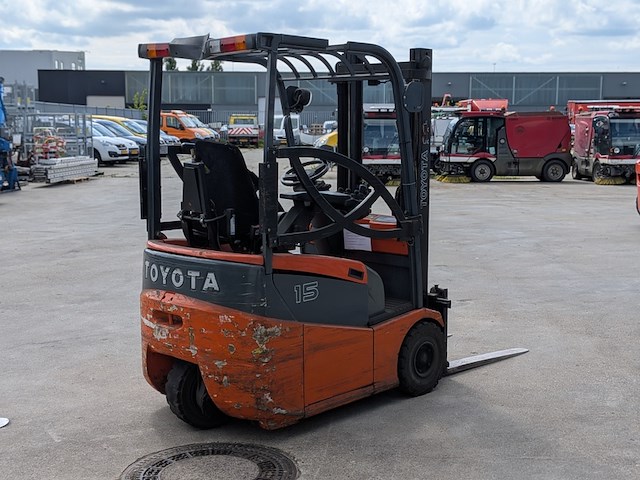 Elektrische heftruck, toyota, 7fbest15, 2007 - afbeelding 18 van  22