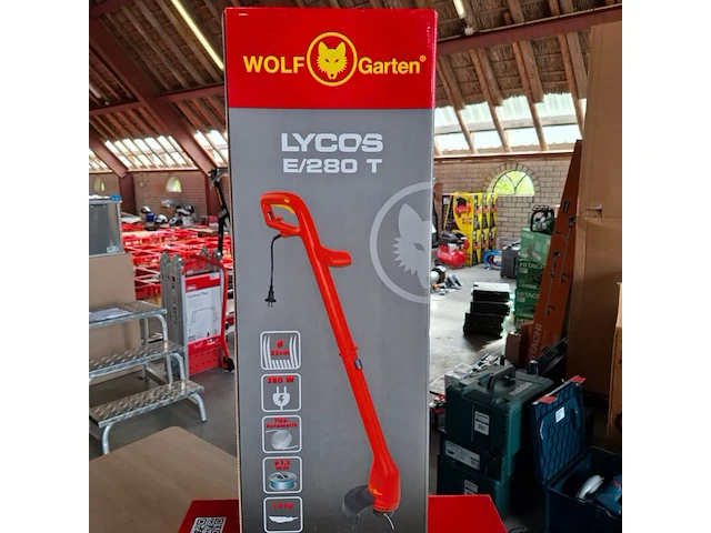 Elektrische heggenschaar met kantentrimmer wolf garten, hs45e | lycos e/280t - afbeelding 2 van  7