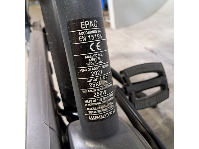 Elektrische herenfiets, amslod, hilston lrx - afbeelding 2 van  16