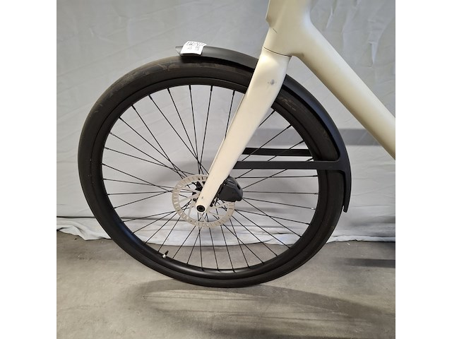 Elektrische herenfiets, cowboy, classic, wit - afbeelding 7 van  17