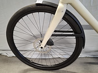 Elektrische herenfiets, cowboy, classic, wit - afbeelding 7 van  17
