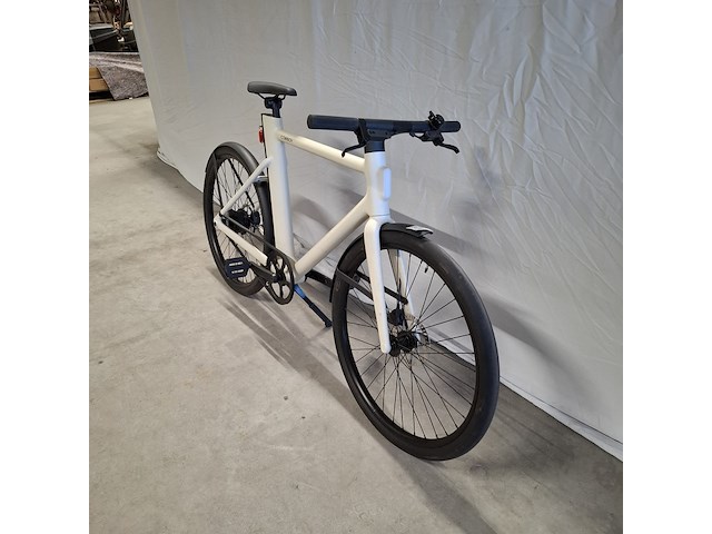 Elektrische herenfiets, cowboy, classic, wit - afbeelding 11 van  17