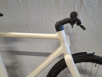 Elektrische herenfiets, cowboy, classic, wit - afbeelding 13 van  17