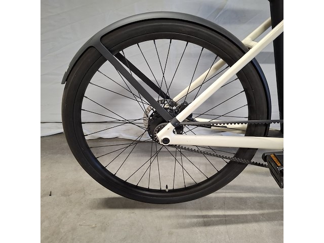 Elektrische herenfiets, cowboy, classic, wit - afbeelding 16 van  17