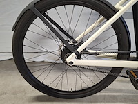 Elektrische herenfiets, cowboy, classic, wit - afbeelding 16 van  17