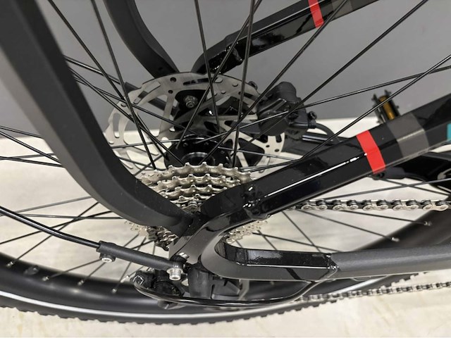 Elektrische herenfiets, i-go, outland cabot rs, groen, 2024 - afbeelding 15 van  16
