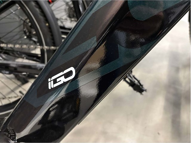 Elektrische herenfiets, i-go, outland cabot rs, groen, 2024 - afbeelding 7 van  16
