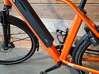 Elektrische herenfiets, qwic, rd11 performance, oranje - afbeelding 2 van  14