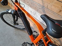 Elektrische herenfiets, qwic, rd11 performance, oranje - afbeelding 4 van  14