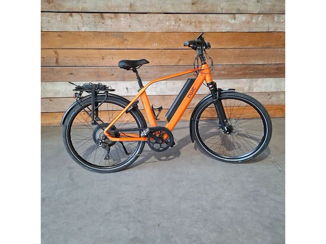 Elektrische herenfiets, qwic, rd11 performance, oranje - afbeelding 1 van  14