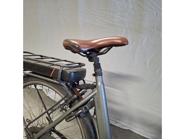 Elektrische herenfiets, qwic, trend, grijs - afbeelding 2 van  23