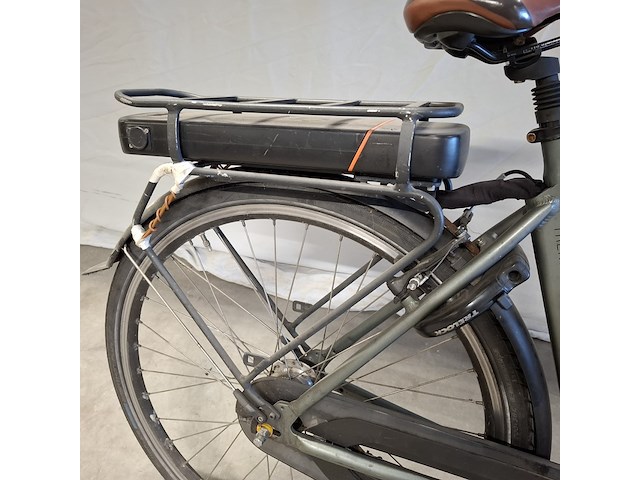 Elektrische herenfiets, qwic, trend, grijs - afbeelding 4 van  23