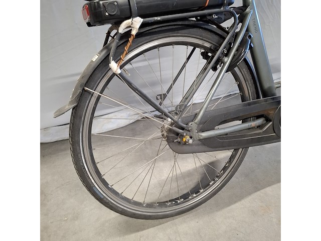 Elektrische herenfiets, qwic, trend, grijs - afbeelding 5 van  23