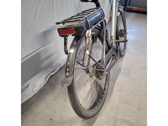 Elektrische herenfiets, qwic, trend, grijs - afbeelding 6 van  23