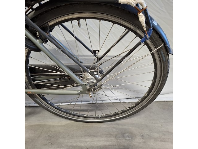 Elektrische herenfiets, qwic, trend, grijs - afbeelding 9 van  23