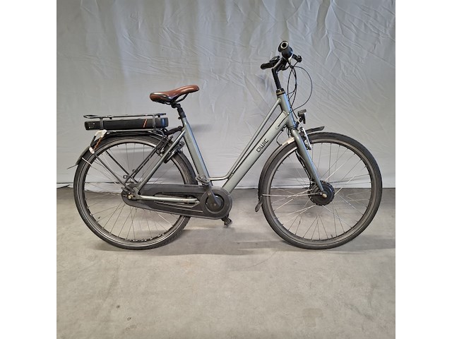 Elektrische herenfiets, qwic, trend, grijs - afbeelding 1 van  23