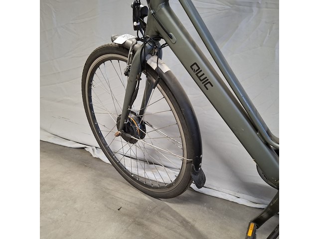 Elektrische herenfiets, qwic, trend, grijs - afbeelding 13 van  23