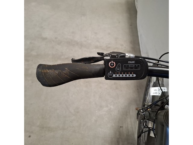 Elektrische herenfiets, qwic, trend, grijs - afbeelding 16 van  23
