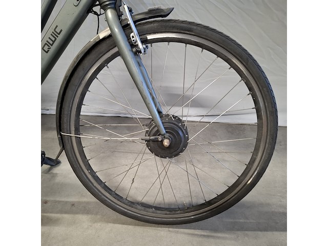 Elektrische herenfiets, qwic, trend, grijs - afbeelding 19 van  23