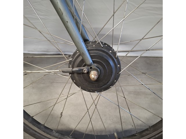 Elektrische herenfiets, qwic, trend, grijs - afbeelding 20 van  23