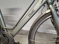 Elektrische herenfiets, qwic, trend, grijs - afbeelding 22 van  23