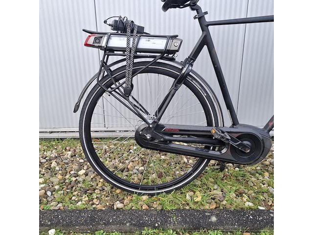 Elektrische herenfiets, sparta, m8i, zwart, 2018 - afbeelding 2 van  26