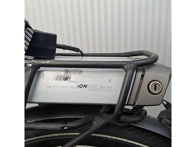 Elektrische herenfiets, sparta, m8i, zwart, 2018 - afbeelding 4 van  26