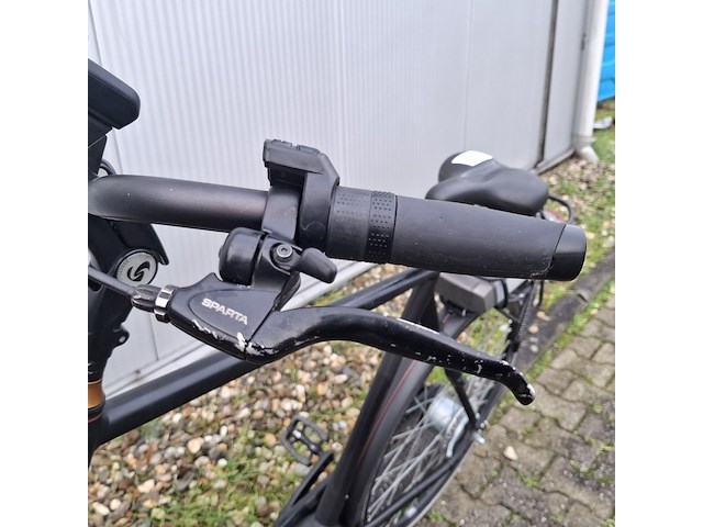 Elektrische herenfiets, sparta, m8i, zwart, 2018 - afbeelding 16 van  26