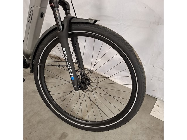 Elektrische herenfiets, tenways, ago x, zwart - afbeelding 17 van  18
