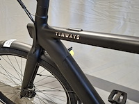 Elektrische herenfiets, tenways, cgo009, zwart - afbeelding 10 van  24