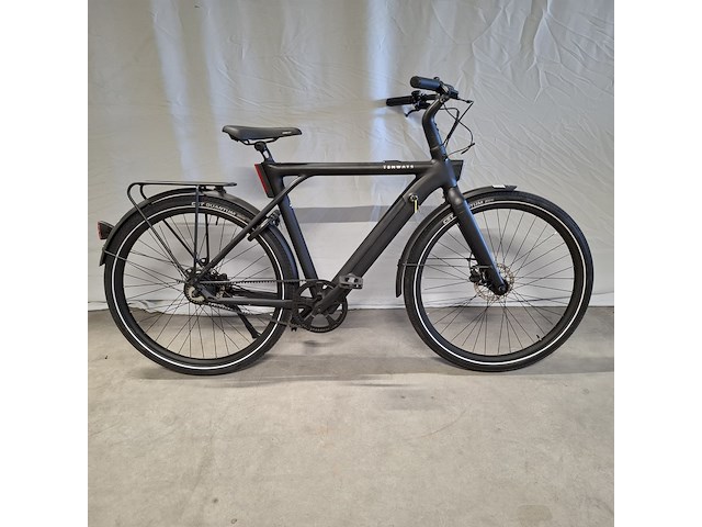Elektrische herenfiets, tenways, cgo009, zwart - afbeelding 1 van  24