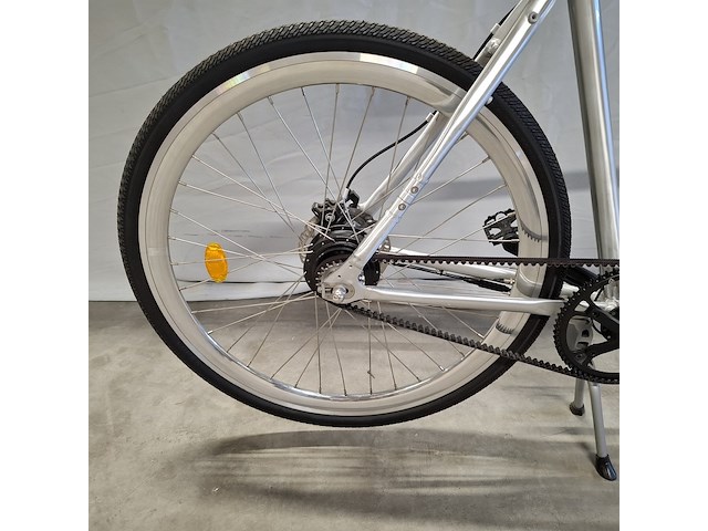 Elektrische herenfiets, watt brooklyn, zilver / zwart - afbeelding 2 van  21