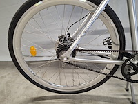 Elektrische herenfiets, watt brooklyn, zilver / zwart - afbeelding 2 van  21
