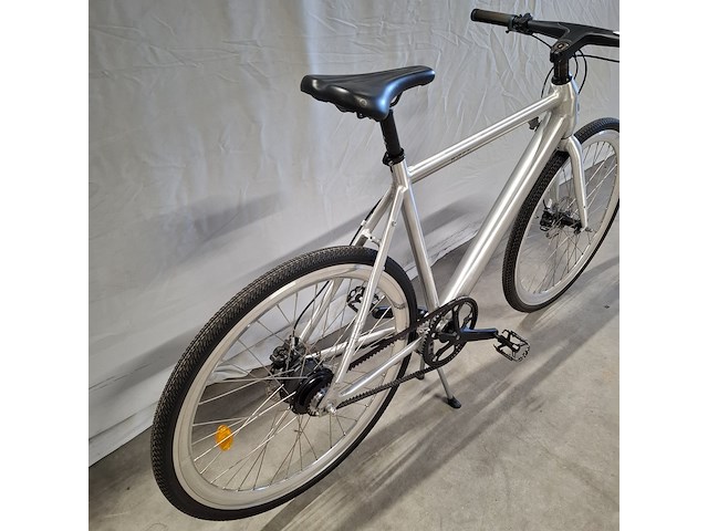 Elektrische herenfiets, watt brooklyn, zilver / zwart - afbeelding 3 van  21