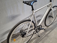 Elektrische herenfiets, watt brooklyn, zilver / zwart - afbeelding 3 van  21