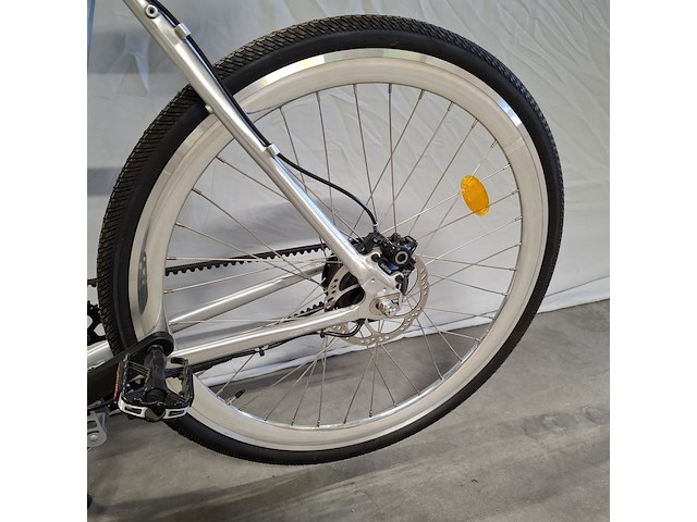Elektrische herenfiets, watt brooklyn, zilver / zwart - afbeelding 5 van  21