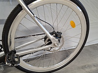 Elektrische herenfiets, watt brooklyn, zilver / zwart - afbeelding 5 van  21