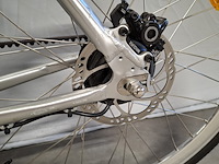 Elektrische herenfiets, watt brooklyn, zilver / zwart - afbeelding 6 van  21