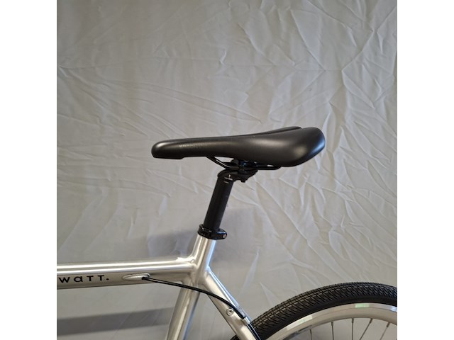 Elektrische herenfiets, watt brooklyn, zilver / zwart - afbeelding 7 van  21