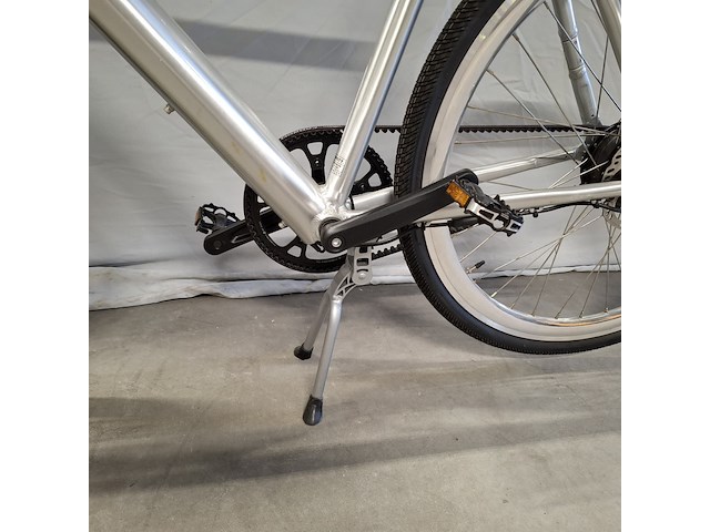Elektrische herenfiets, watt brooklyn, zilver / zwart - afbeelding 8 van  21